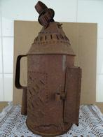 Antieke lamp lantaarn voor kaars kandelaar antieke kaarslamp, Antiek en Kunst, Overige materialen, Ophalen of Verzenden