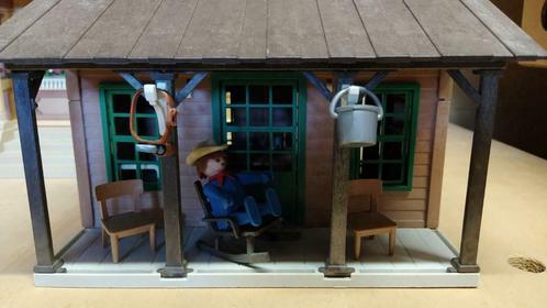 Playmobil 3427 western boerderij huis cowboy Vintage, Kinderen en Baby's, Speelgoed | Playmobil, Gebruikt, Verzenden