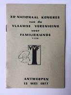 XIIe Nationaal Kongres vd Vlaamse verenging vr Familiekunde, Utilisé