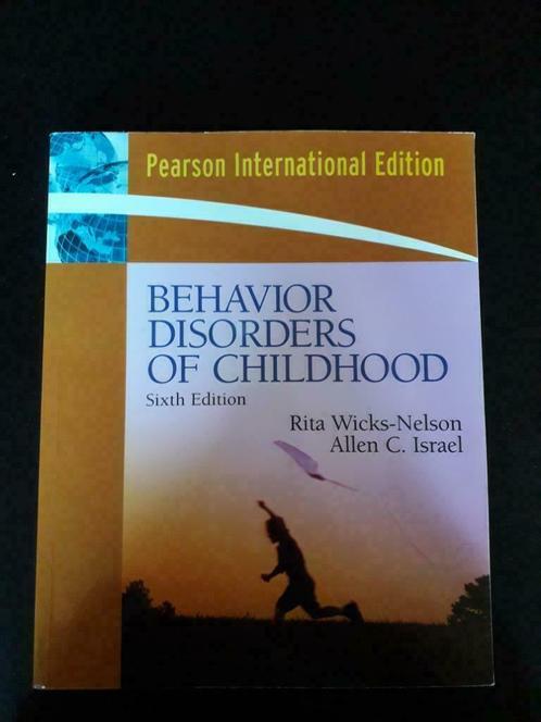 Behavior disorders of childhood - 6th edition, Livres, Psychologie, Utilisé, Psychologie clinique, Enlèvement ou Envoi