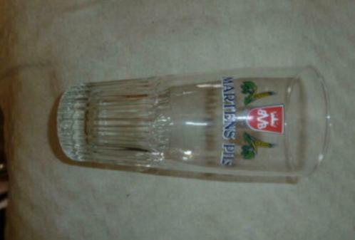 #E Bier glas MARTENS PILS Anno 1758 Brij. Martens - Bocholt, Verzamelen, Glas en Drinkglazen, Nieuw, Bierglas, Ophalen of Verzenden