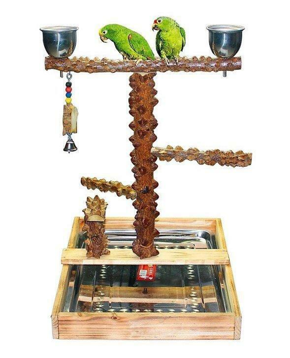 Perchoir conure aire de jeu perroquet gris gabon amazone TOP, Dieren en Toebehoren, Vogels | Toebehoren, Nieuw, Verzenden