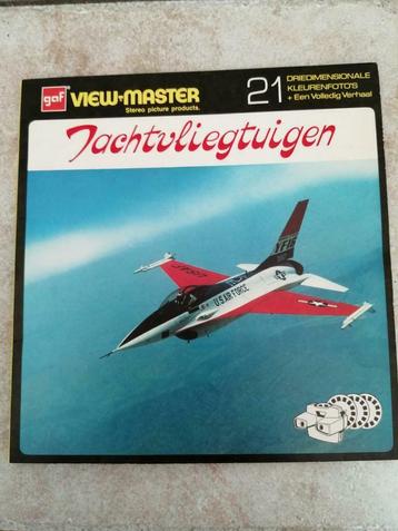 VIEW-MASTER: JACHTVLIEGTUIGEN  beschikbaar voor biedingen