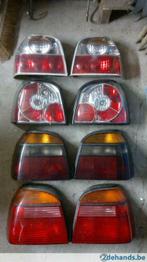 4 x achterlichten golf 3 en cabrio, Auto-onderdelen, Ophalen, Gebruikt, Volkswagen