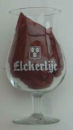 Bier brouwerij glas Elckerlijc  Callewaert Zwevezele op voet, Verzamelen, Ophalen of Verzenden, Zo goed als nieuw, Bierglas