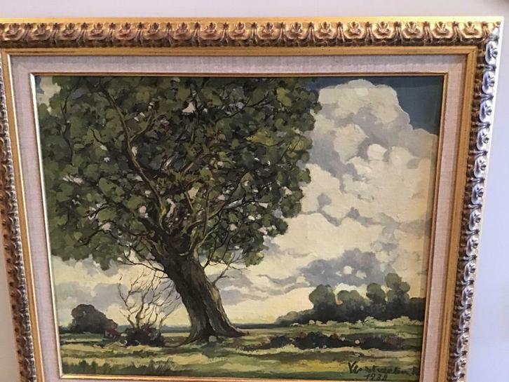 Verstraete schilderij, Antiquités & Art, Art | Peinture | Classique, Enlèvement ou Envoi