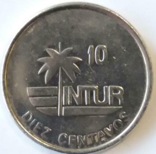 Cuba - 10 Centavos (Intur) - 1989, Postzegels en Munten, Munten | Amerika, Losse munt, Midden-Amerika, Ophalen of Verzenden