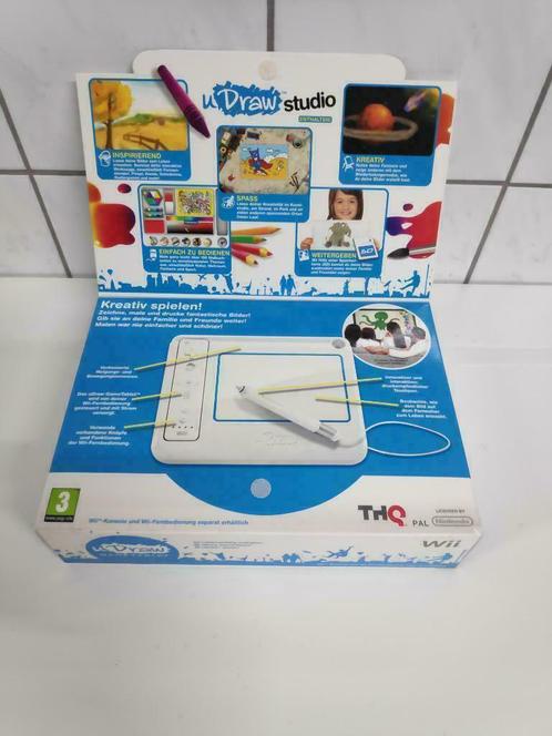 Wii u Draw Gametablet + uDraw Studio, Consoles de jeu & Jeux vidéo, Consoles de jeu | Nintendo Portables | Accessoires, Neuf, Enlèvement ou Envoi
