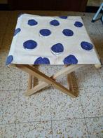 Ikea stoelverhoger in hout en canvas +/- 35 x 34 h 37, Nieuw, Overige typen, Ophalen