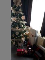 Kerstboom in kunststof met alle versieringen, Diversen, Ophalen, Zo goed als nieuw
