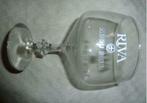 #F bier glas RIVA ABDIJ BIER Brouwerij Riva - Dentergem, Verzamelen, Glas en Drinkglazen, Ophalen of Verzenden, Gebruikt, Bierglas