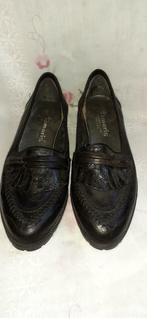 Chaussure mocassin dame cuir pt 36 (ref221caisse), Chaussures basses, Noir, Enlèvement ou Envoi, Tamaris