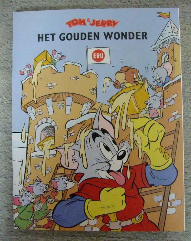 Eru: Tom en Jerry - Het gouden wonder - NIEUW!!, Boeken, Stripverhalen, Nieuw, Eén stripboek, Ophalen of Verzenden