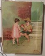 Schilderij antiek, Antiek en Kunst, Kunst | Schilderijen | Klassiek, Ophalen of Verzenden