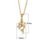 Pendentif Dauphin   Chaine Neuf N 30523, Overige materialen, Verzenden, Nieuw, Goud