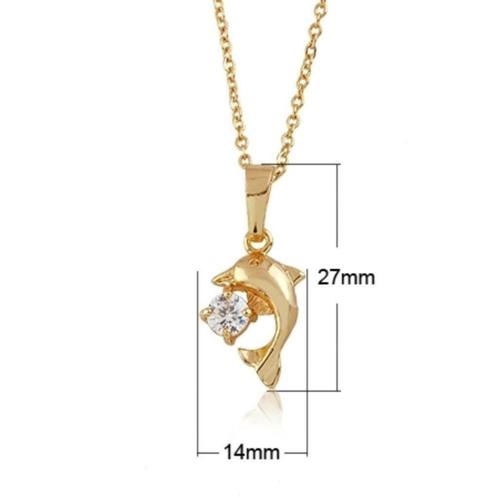 Pendentif Dauphin   Chaine Neuf N 30523, Handtassen en Accessoires, Kettinghangers, Nieuw, Overige materialen, Goud, Dier, Verzenden