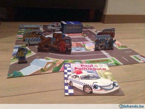 Politie auto boek & 3D-puzzel, Kinderen en Baby's, Speelgoed | Educatief en Creatief, Gebruikt, Verzenden