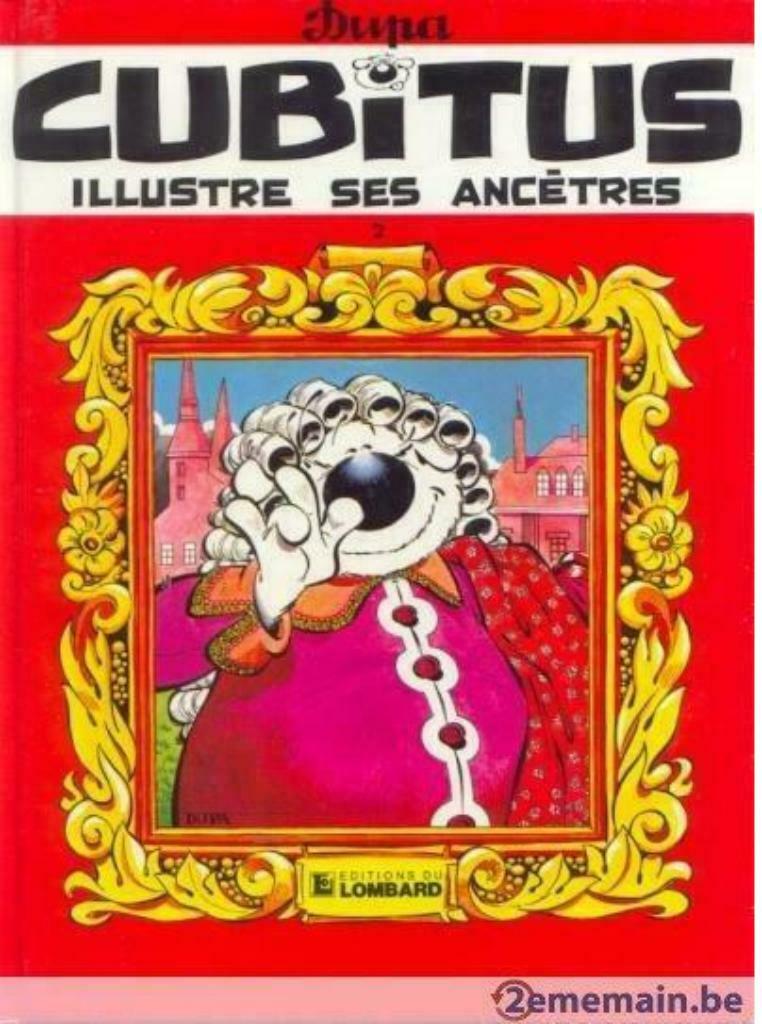 Cubitus illustre ses ancêtres . Première édition, Une BD, Enlèvement ou Envoi, Utilisé