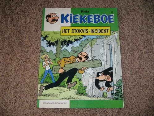 Kiekeboe nr 56 : Het Stokvis-incident - 1 DRUK, Livres, BD, Comme neuf, Une BD, Envoi