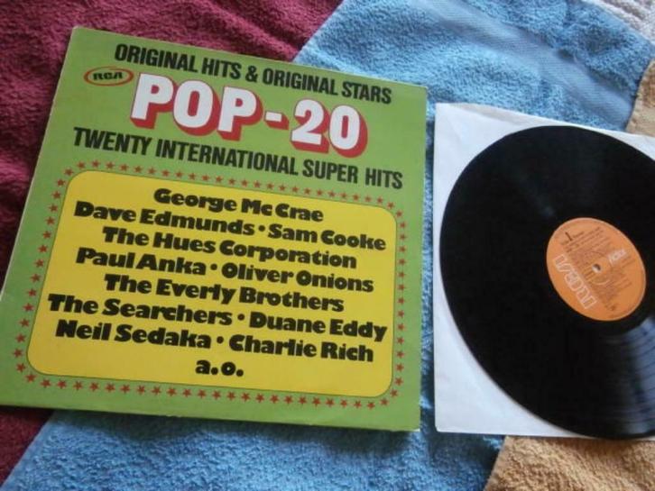 Pop 20 * 20 International Super Hits - Various Artists., Cd's en Dvd's, Vinyl | Verzamelalbums, Pop, 12 inch, Ophalen of Verzenden