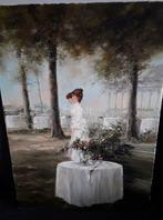 OLIEVERFSCHILDERIJ OP GECERTIFICEERD CANVAS, Antiek en Kunst, Kunst | Schilderijen | Klassiek, Ophalen