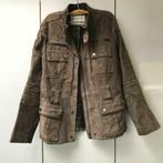 Zara Basic bruin leren jack - Maat M