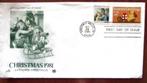 FIRST DAY COVER- KERSTMIS U.S.A., Ophalen of Verzenden, Gestempeld, Overige thema's