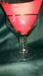 bierglas met gouden rand zonder merk, Verzamelen, Biermerken, Ophalen of Verzenden