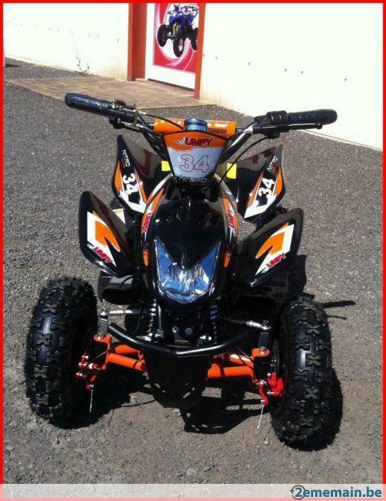 Pocket quad enfant Électrique  JUMPY ECO 800W 36V neuf promo, Motoren, Motoren | Overige merken, Particulier, Overig