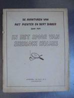 Oude strip Piet Pienter en Bert Bibber 'Scherlock Holmes", Livres, BD, Une BD, Utilisé, Enlèvement ou Envoi