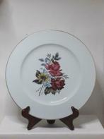 Assiette décorative Limoges - Porcelaine dorée, Enlèvement ou Envoi