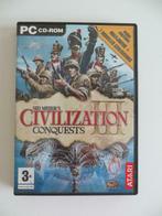 Jeu PC Sid Meier's Civilization III Conquests, Games en Spelcomputers, Vanaf 3 jaar, Gebruikt, Ophalen of Verzenden, Strategie en Constructie