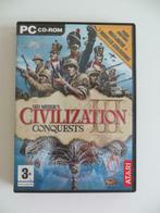 Jeu PC Sid Meier's Civilization III Conquests, Games en Spelcomputers, Ophalen of Verzenden, Gebruikt, Strategie en Constructie