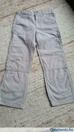 Grijs beige lange broek van katoen maat 116 --- NIEUW, Verzenden, Nieuw, Jongen, Broek