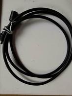 Câble coaxial 2m, avec 2 fiches, Enlèvement ou Envoi, Comme neuf, 2 à 5 mètres, Câble coaxial
