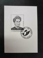 Zwart-wit velletje uit 2000, Postzegels en Munten, Postzegels | Europa | België, Koninklijk huis, Ophalen of Verzenden, Orginele gom