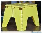 tabouret marche pied pliable en plastique dur, Maison & Meubles, Enlèvement ou Envoi, Utilisé