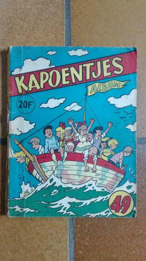 Oude zeldzame Kapoentjes Album 49 MET WAARDEBON!!!, Boeken, Stripverhalen, Gelezen, Eén stripboek, Ophalen of Verzenden