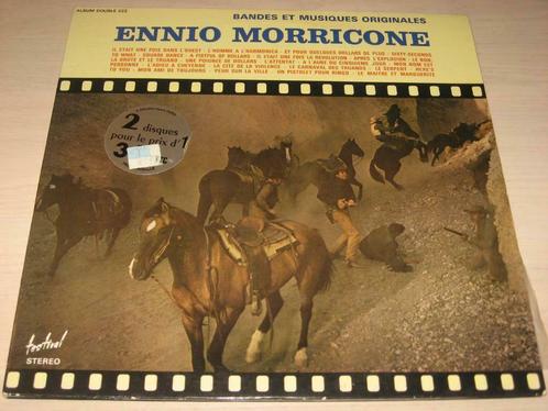 Disque vinyl 33 tours Ennio Morricone ‎– Bandes Et Musiques, Cd's en Dvd's, Vinyl | Filmmuziek en Soundtracks, Ophalen of Verzenden