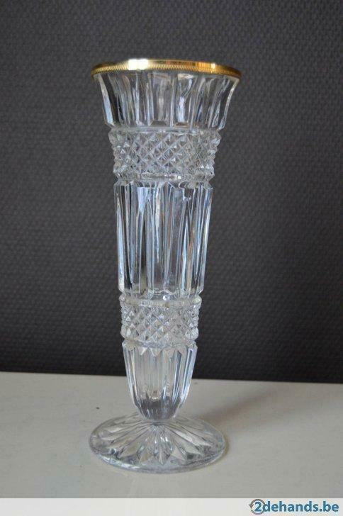 Kristallen vaas, Antiek en Kunst, Antiek | Glaswerk en Kristal