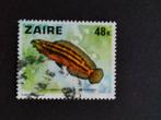 Zaire 1978 - vissen, Postzegels en Munten, Ophalen of Verzenden, Gestempeld