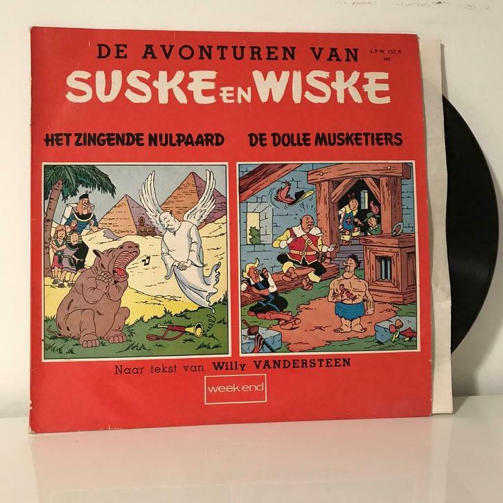 ♦️S&W🗯 Dubbel LP Suske en Wiske 🎶, Verzamelen, Stripfiguren, Zo goed als nieuw, Suske en Wiske, Ophalen of Verzenden