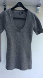 Nouveau. Pull long, chaud et doux, angora et laine., Taille 36 (S), Enlèvement ou Envoi, Gris, Neuf