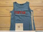 Singlet blauw Tintin - Maat 98, Kinderen en Baby's, Kinderkleding | Overige, Gebruikt