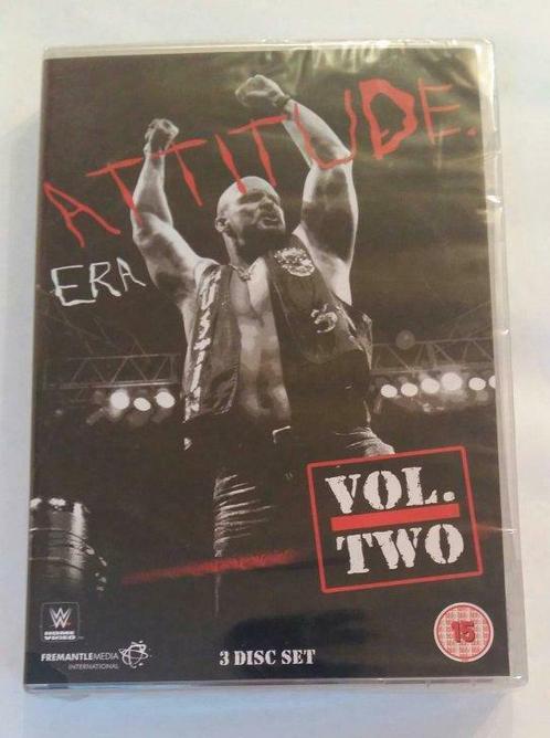 Attitude Era: Volume 2 (Coffret 3 DVD) neuf sous blister, Cd's en Dvd's, Dvd's | Sport en Fitness, Boxset, Vanaf 16 jaar, Ophalen of Verzenden