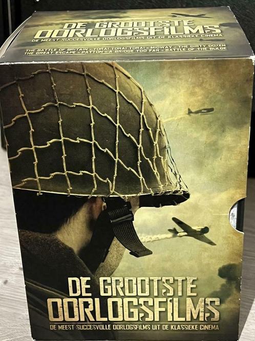 DE GROOTSTE OORLOGSFILMS BOX, Cd's en Dvd's, Dvd's | Klassiekers, Zo goed als nieuw, Ophalen of Verzenden