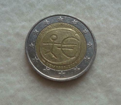 Pièce de monnaie 2€ "REPUBLIQUE FRANCAISE". 1999/2009.N8, Postzegels en Munten, Munten | Europa | Euromunten, Ophalen of Verzenden