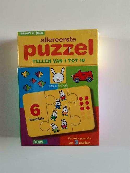 Allereerste puzzel tellen van 1 tot 10, Enfants & Bébés, Jouets | Éducatifs & Créatifs, Utilisé, Puzzles, Compter, Enlèvement ou Envoi