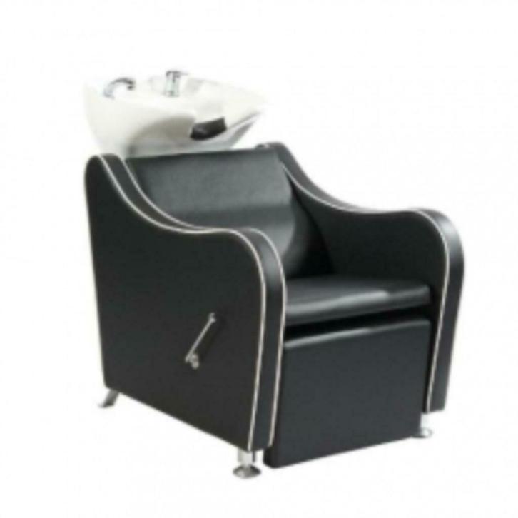 wasunit witte wasbak zwart voetsteun groothandel kapper, Maison & Meubles, Accessoires pour la Maison | Autre, Neuf, Enlèvement ou Envoi