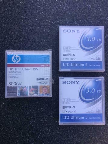 3x data cartridge, Enlèvement ou Envoi, Neuf, Autres types